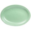 Koyo Pottery 30320 Medium Dish, Japanese Tableware, Rim Dot Plate,