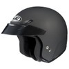 HJC CS-5 Open-Face Motorcycle Helmet (Flat Black, Medium)
