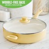 Greenlife Soft Grip Healthy Ceramic Nonstick, 5QT Saute Pan Jumbo