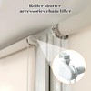 2 Kit Roller Blind Holder Window, Pack of 12 Roller