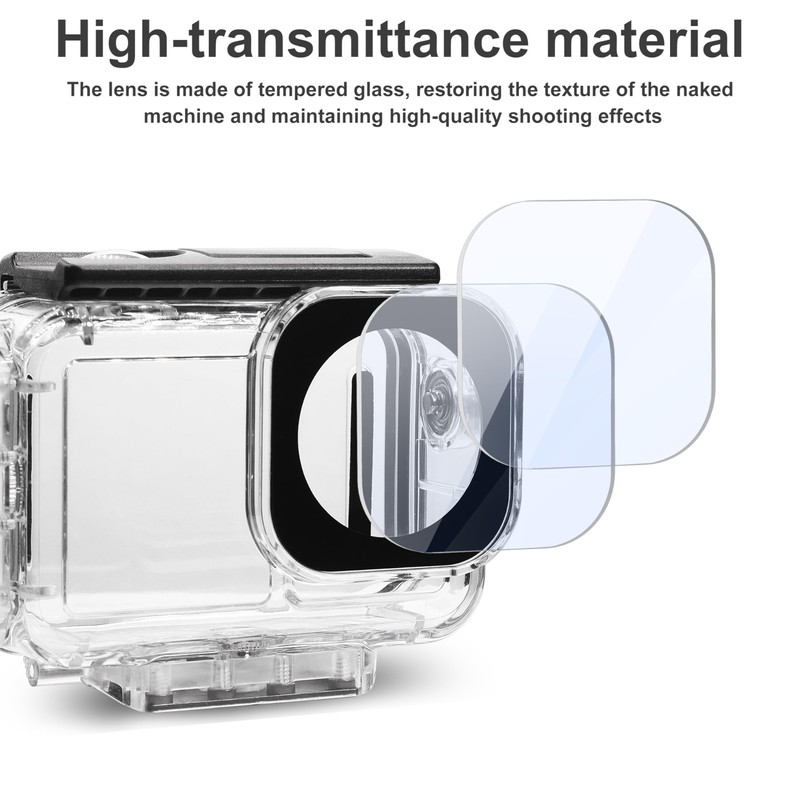FitStill 196FT/60M Underwater Waterproof Case with Magnetic Quick Release Interface