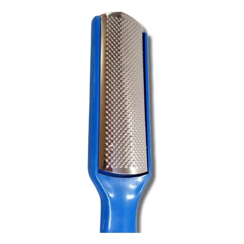 Lima Doble Cara Acero Inoxidable Para Exfoliar Pies Spa