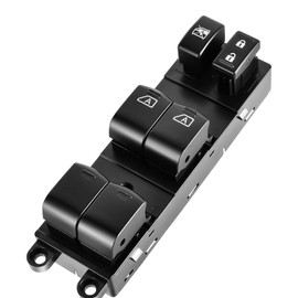 JALIAMTE 25401-ZL10A Master Power Window Switch Driver Side Car Window Accessories Compatible with 2007-2012 Nissan Pathfinder, Replaces OE# 25401-ZL10B, 25401-ZL10C