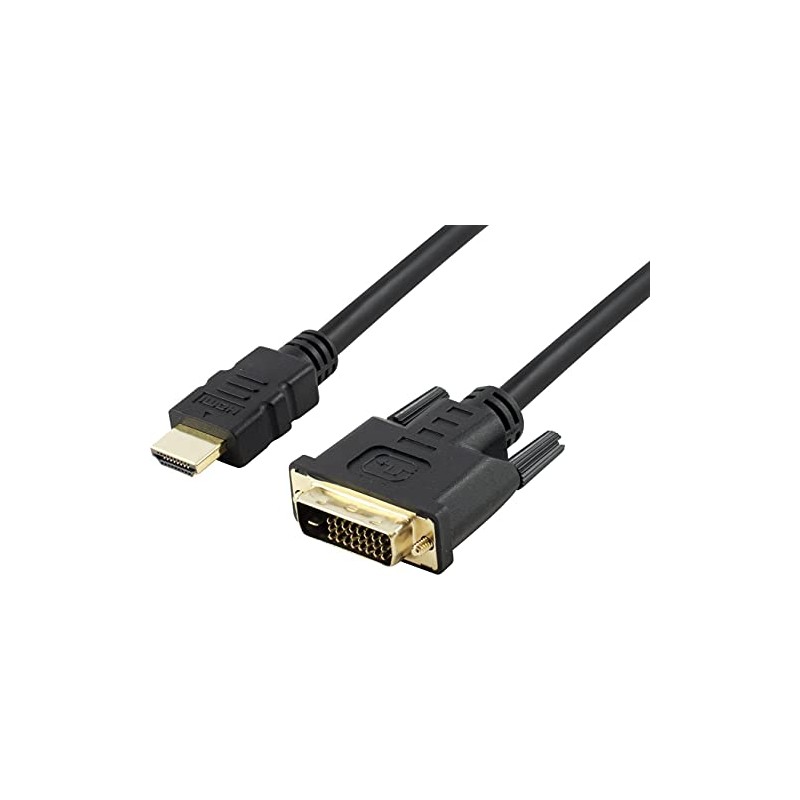 Blupeak 1m HDMI Male to DVI Male Cable