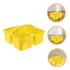 Gadpiparty Classroom Storage Organizer Basket with Compartments Pe Supply Tote