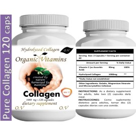 Super Colágeno Soporte Hueso Hidrolizado Piel Cabello Uñas Soporte Articular