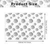 100Sheets Disco Theme Tissue Paper Silver Disco Ball Wrapping Paper