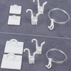 Crane-Shaped Ceiling Wire Hanging Kit for Decorative Fixtures Hanging 3ea