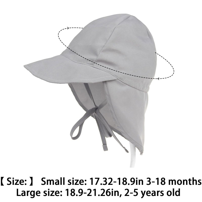 MUNSKT Baby Sun Hat,Kids Summer Sunhat,with Adjustable Chin Strap &