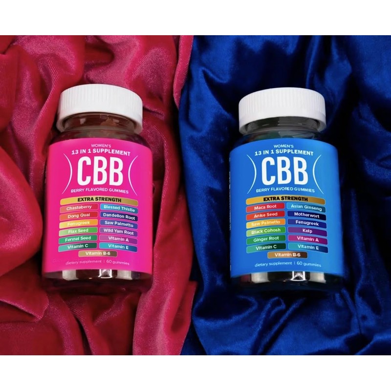 Curvy Body Bears CBB Women’s Multivitamin Gummies Top & Peach