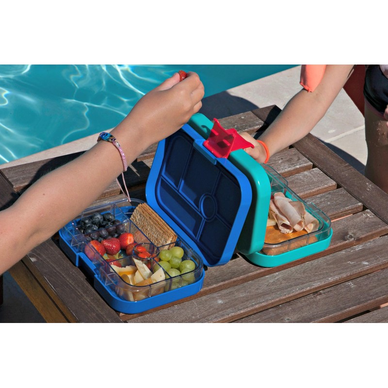 Yumbox Original Leakproof Bento Lunch Box Container for Kids (Surf