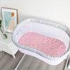 Bassinet Fitted Sheet(33" x 20"), Bassinet Sheets 4 Pack, Compatible