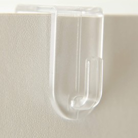 Bestlivings Window and Door Hooks Pack of 2 Transparent