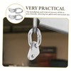 PACKOVE 2pcs Engine Lifting Brackets Stainless Steel Lifting Ring for