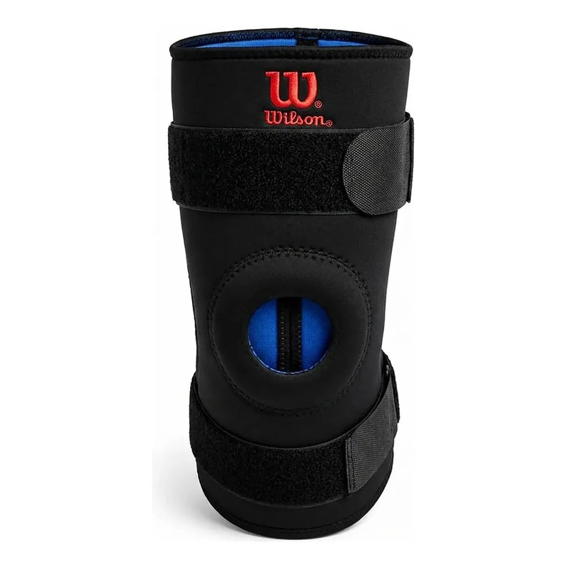 Rodillera Wilson AW203 Soporte Ajustable Rodilla Rótula Correas Neopreno Unisex
