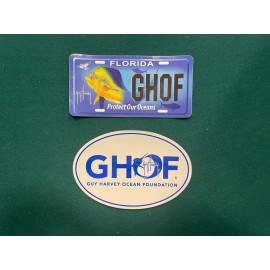 Guy Harvey Ocean Foundation Stickers - Set of 2 -3 Combinations Available New - One of Each
