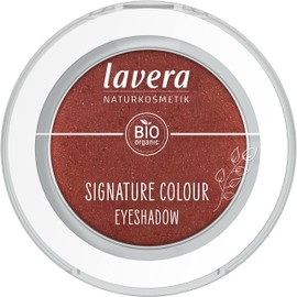 lavera Signature Colour Eyeshadow - Red Ochre 06 - Red - Organic Almond Oil & Vitamin E - Vegan - Shimmer - Intensive Colour Release (Pack of 1)