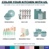 COOK WITH COLOR Mixing Bowls with Lids - 12 Piece