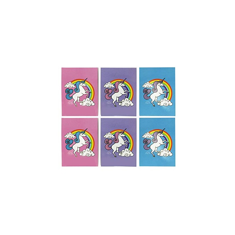 Rainbow Unicorn Notepads x 48