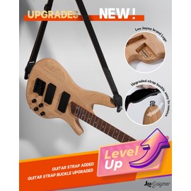 Leo Jaymz DIY Electric Bass Guitar Kits -Roasted Ash Body,Roasted Maple Neck and Laurel Wood Fingerboard - Fully Components Included (IB 4Strings)