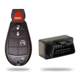 Remote Car Key Fob Replacement Kit for Dodge Ram GQ4-53T 2013 2014 2015 2016 2017