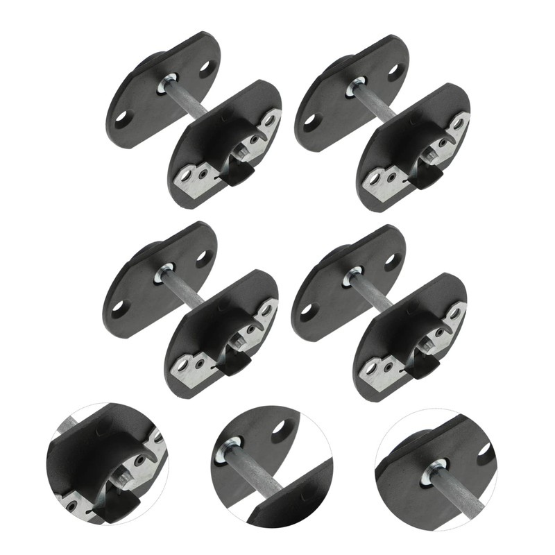GRIRIW 4sets Sofa Couch Sectional Connectors Pin-Style Furniture Connector Buckle