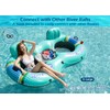 Jasonwell Heavy Duty 2 Person Inflatable River/Pool Tube Float with