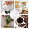 LOGJAM 6 Pcs Cheese Cloth Bags for Straining, Reusable Nylon