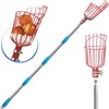 Fruit Picker Tool, Fruit Picker Pole with Basket Height Adjustable