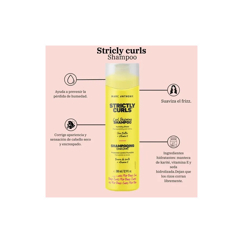 2p Ma Strictly Curls Shampoo Y Acondicionador Cabello Rizado