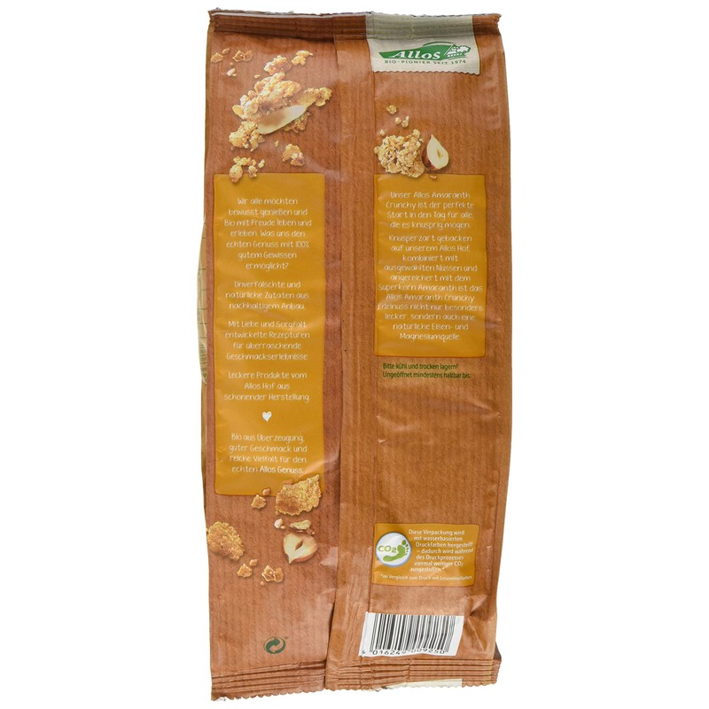 Allos Amaranth Crunchy Noble Nut (1 x 400 g)