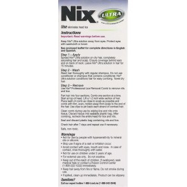 Nix Ultra Piojos Y Liendres Tratamiento | Muertes Súper Pioj