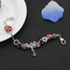 SHAPERELLE Cartoon Mouse Charms Bracelet, Silver Plated Anti-Tarnish Alloy, 20CM,