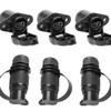 ETUKER 3 x Trailer Plug 3-Pin 3 x Trailer Socket