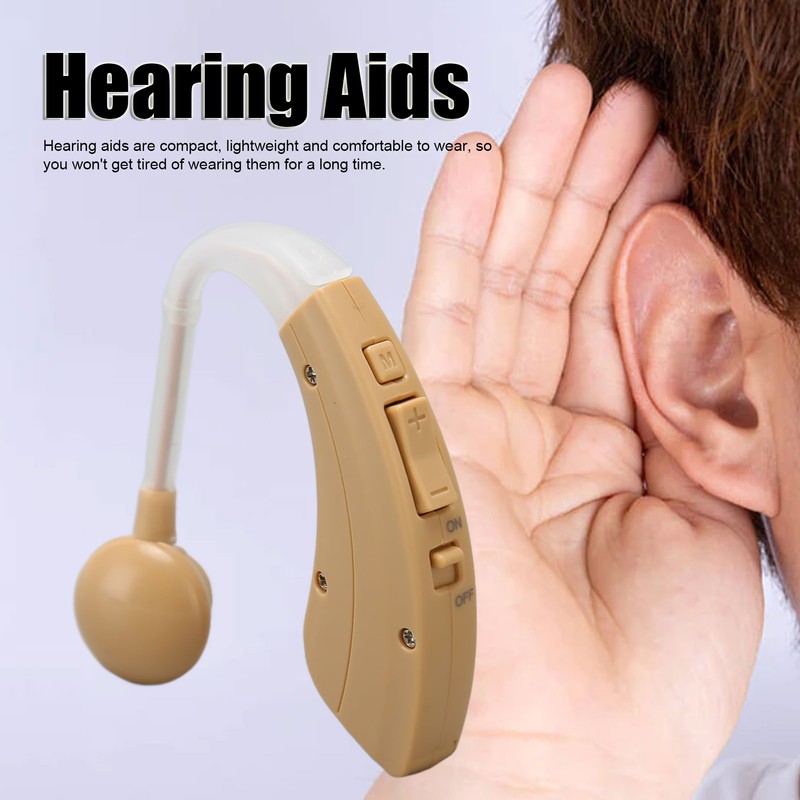 Hearing Aids for Seniors Battery Powered Comfortable Portable Digital Hearing