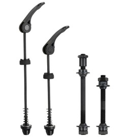 Husalsea 1 Pair Bike Axle Replacement, Quick Release Bike Wheel Nuts, Bicycle Parts, Bike Parts, Quick Release Skewer