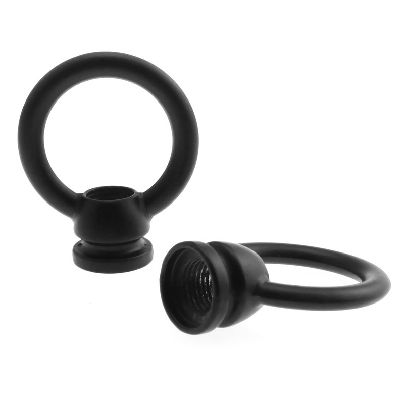 E-outstanding 2pcs 36x43mm M10 Thread Ring Shape Female Loop Eye