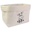 Azeeda Large 'Cute Cow' Canvas Organiser/Storage Bag (OR00007623)