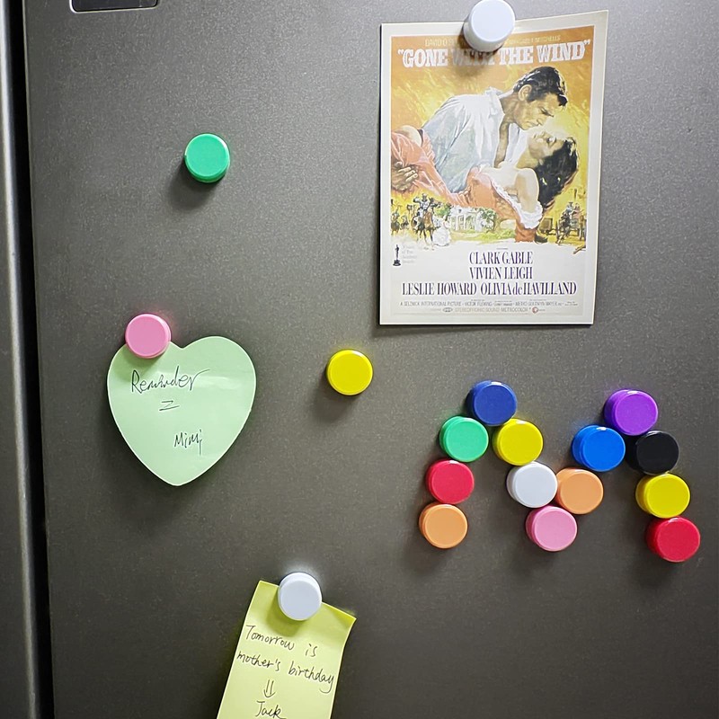 PYJLBX Magnetic Dry Erase Board Magnetic Fridge Magnets, Cute, Small,