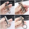 TISUR Titanium Belt, Hanging Keychain, Carabiner, Stylish, Car, Bicycle, Motorcycle,