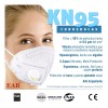 EAB Mascarilla Kn95 Con Válvula (20 Piezas) Certificados