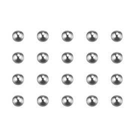 sourcing map 200pcs 4mm 201 Stainless Steel Bearing Balls G200 Precision