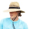 Panama Jack Safari Excursion Hat (Solid Black, Large)