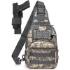 ATBP Small Tactical Sling Bag For Men With Holster Military