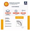 J.H. Company Set 12 Pcs Cuchara Sopera Cubiertos Acero Inoxidable