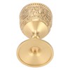 Gold Chalice Retro Embossed Style Thickened Brass Luxurious Elegant Luster