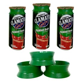 RIMIT Reusable Snap Cap for Rimming Canned Beverages, Beer Rimmer Beverage Lid, Canned Lid (Dark Green)