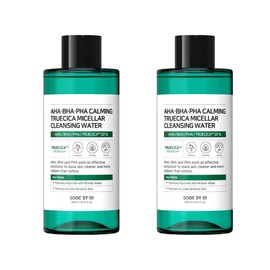 SOME BY M1 AHA BHA PHA Cleansing Water with Calming Formula, 300ml Pack of 2
