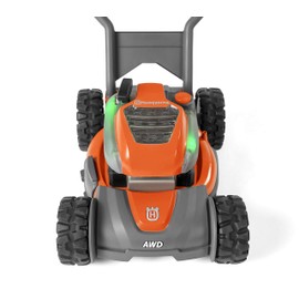 Husqvarna Toy Lawn Mower with Realistic Sounds and Light-Up Engine, Toddler Lawn Mower Toy for Ages 2 and Up