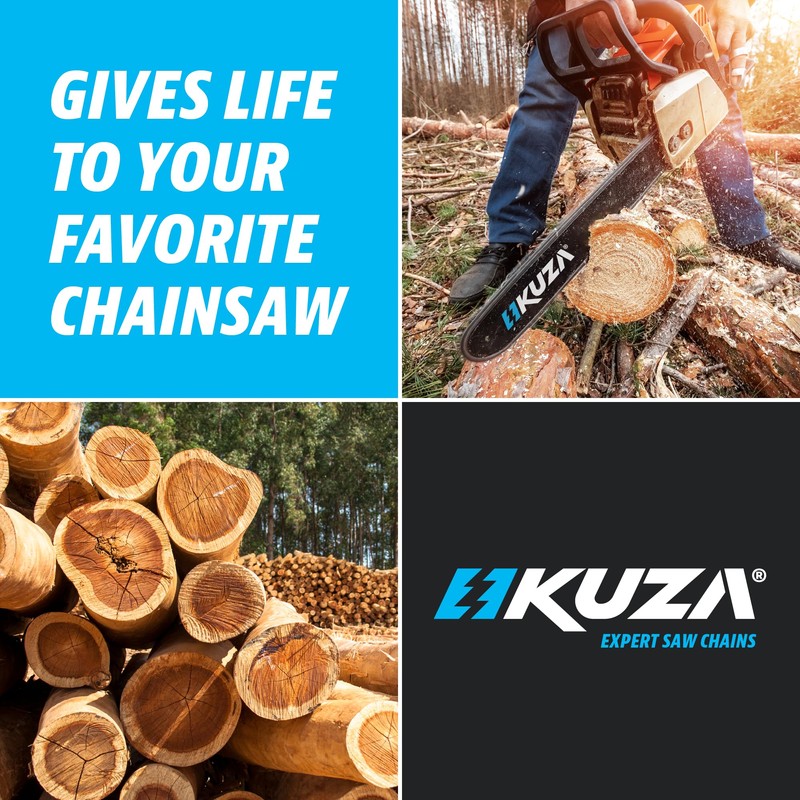 Premium 6 Inch Chainsaw Chain (15 cm) 1/4 Inch Pitch